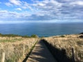 Walkway to the sea