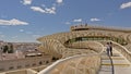 Walkway on top of the Metropol Parasol, Seville, Spain Royalty Free Stock Photo