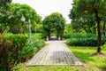 Walkway view, Botanical garden