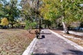 Walkway at Wakulla Springs Royalty Free Stock Photo