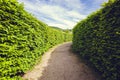 Walkway in the Wallenstein Garden in Prague, Czech Republic Royalty Free Stock Photo