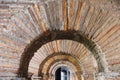 Walkways in the Aurelian Walls of Rome Royalty Free Stock Photo