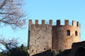 Walkways in the Aurelian Walls of Rome Royalty Free Stock Photo