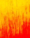 Wall abstract grunge background red and yellow Royalty Free Stock Photo