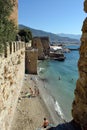 Wall of Alanya Castle