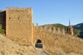 Wall of Albarracin,Teruel, Spain Royalty Free Stock Photo