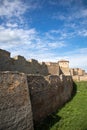 Wall of an ancient fortress Royalty Free Stock Photo