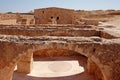 Wall and ancient ruins of fortress Royalty Free Stock Photo