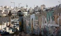 The Wall around Ramallah, Palestine