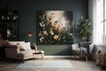 a wall art that decorates a room, bringing in the elements of nature