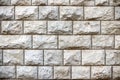 Wall from big blocks of Jerusalem stone, texture Royalty Free Stock Photo