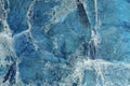 Wall. Blue with a texture of stone. Beautiful unusual background Royalty Free Stock Photo