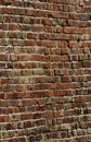 Close up of a brick wall