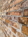 Wall brick construction temple eternity red Royalty Free Stock Photo