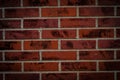 Of the wall of brick image (background material) Royalty Free Stock Photo