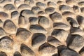 Wall with bricks of italian stones Royalty Free Stock Photo