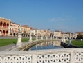 Wall of a bridge island Memmia Padua