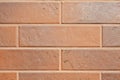 Wall of brown plates texture bricks