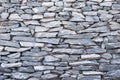 Wall build with different sizes of stone, design stone wall background Royalty Free Stock Photo