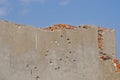 Wall with bullet-holes 4