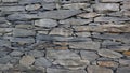 Wall of carefully stacked nature stone pieces.