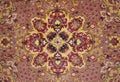 wall carpet, Persian carpet, patterned carpet Royalty Free Stock Photo