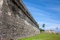 Wall of Cartagena de Indias Royalty Free Stock Photo