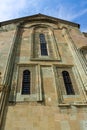 Wall of the cathedral, bottom view