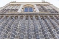 Wall with chains, Toledo, Spain Royalty Free Stock Photo