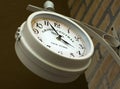 Wall clock on Grand central terminal in New York Royalty Free Stock Photo