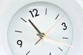 Wall clock measuring time Royalty Free Stock Photo