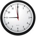 Wall Clock - Showing 9 O`Clock Royalty Free Stock Photo