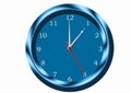 Wall clock template sticker jpeg Royalty Free Stock Photo