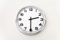 Wall clock, time measurement, close up Royalty Free Stock Photo