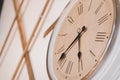 Wall clock, wood, clock, watch, interior