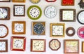 Wall clocks Royalty Free Stock Photo