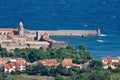 Wall of Collioure Royalty Free Stock Photo