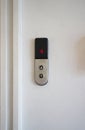 wall controller of elevator with button in safty concept