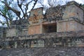 Wall in Copan is an archaeological site of the Maya civilization