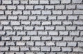 Wall covered with a decorative brick Royalty Free Stock Photo