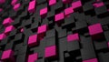 Wall cubes geometric background