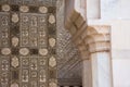 Wall detail of Joipur irror palace in India