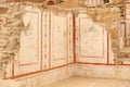 Wall drawings in Terrace Houses in Ephesus Ancient City, Izmir, Turkey Royalty Free Stock Photo