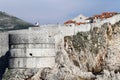 Wall of Dubrovnic Royalty Free Stock Photo