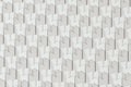 The wall with duplicate squares stacked, 3d rendering