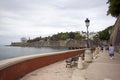 The wall el morro Royalty Free Stock Photo