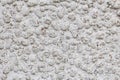 Texture of expanded clay stones and concrete wall Royalty Free Stock Photo