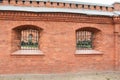 Wall fence military historical museum.