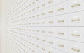 Wall of filing cabinets Royalty Free Stock Photo