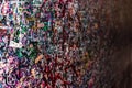 The wall full of messages, Verona, Italy. Royalty Free Stock Photo